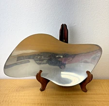 Nambe Peel Bowl 15 Inch Silver Alloy Platter Serving Dish Home Decor Dish MT0251