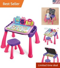 Touch and Learn Activity Desk Deluxe, Pink