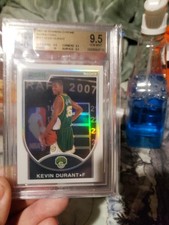 2007 BOWMAN CHROME REFRACTOR KEVIN DURANT BGS 9.5 10 RC 