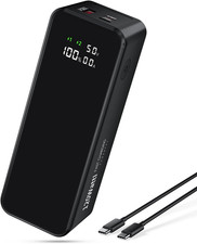 Power Bank 27000 mAh, 120 W Fast Charging 3 Port Laptop Portable Charger