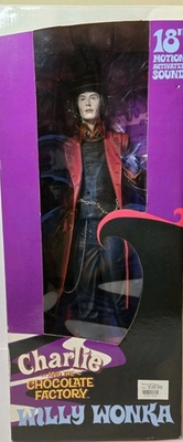 #ad #ad NECA Johnny Depp Willy Wonka Charlie and the Chocolate Factory 18quot; 2005 NIB $110.00