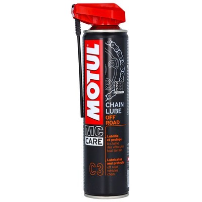 Kettenspray MC CARE C3 Chain Lube Off Road Motul 400 ml Kette Ketten Motorrad