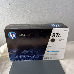 HP 87A Black LaserJet Toner Cartridge CF287A New in Box for M506 M527 OEM