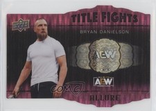 2022 Upper Deck Allure AEW Title Fights Pink 49/100 Bryan Danielson #TF-2 d4v