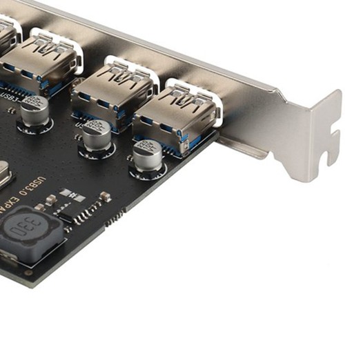 Carte D'Extension PCI-E USB 3.0 à 4 Ports Adaptateur de Concentrateur PCI 1723 - Afbeelding 3 van 7