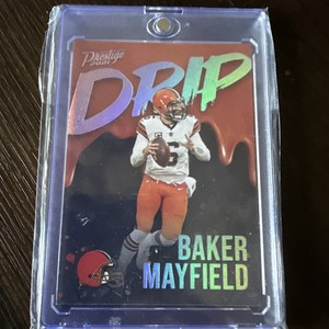 2021 PANINI PRESTIGE DRIP CASE HIT SSP BAKER MAYFIELD ULTRA RARE 🔥🔥Tampa Bay!