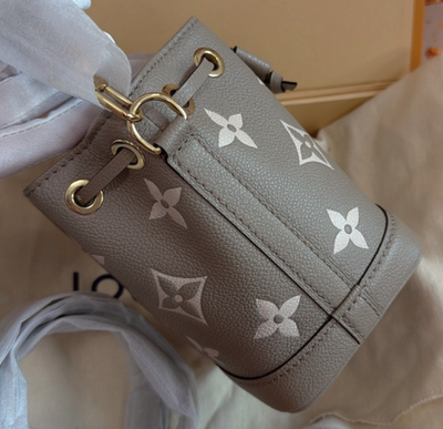 Louis Vuitton Nano Noe Mini Bucket Monogram Top Handle Shoulder