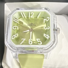 Invicta celestial 39mm women’s green case white face