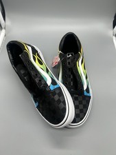 VANS Old ScKool Glow Flame Size 5.5