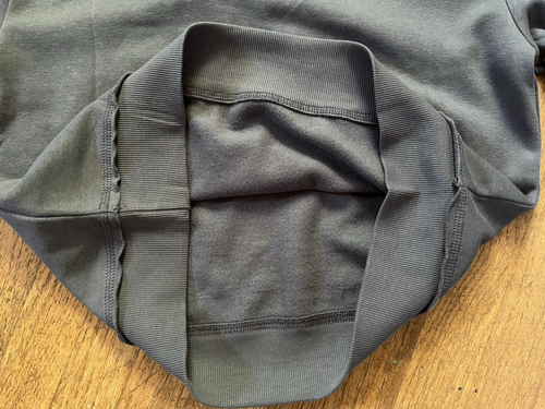 Felpa H&M divisa corta crop donna XS grigio antracite - Foto 5 di 19