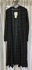INES DE LA FRESSANGE Star Pattern Long Dress M Black Used