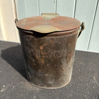 Antique Victorian Cream Can