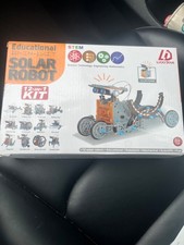 Lucky Doug Solar Robot Kit 12-in-1 Science STEM Robot Kit Toys for Kids NIB