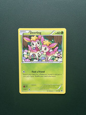 Pokemon TCG Deerling 8/124 Fates Collide Regular Common LP Condition