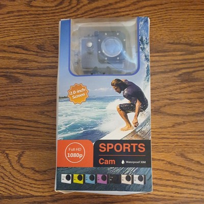 Camera 1080P  Sports Cam Full HD 2.0 Inch Action Cam 30m/98 Waterproof