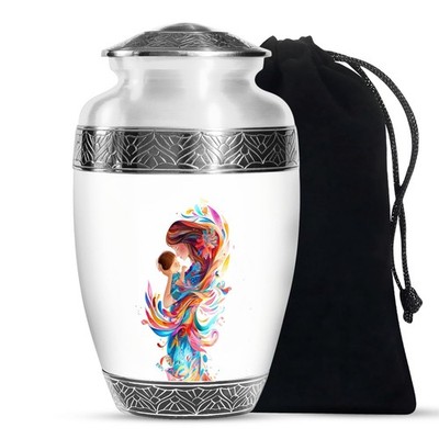 Mother Love Funeral Urns for Ashes Adult Father, Unique Urn (10 Inch)