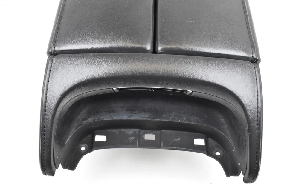 Hyundai Equus 2014-2016 consola central cuero negro reposabrazos tapa almacenamiento OEM Foto 3 de 4