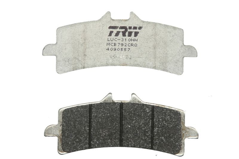 4x ✅Fits TRW MCB792CRQ Brake pads MCB792CRQ  carbon, intended use ra ⭐UK Seller⭐