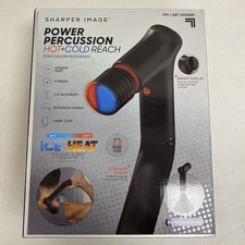Sharper Image Power Percussion Hot  Cold Reach Percussion Massager. Brand NEW