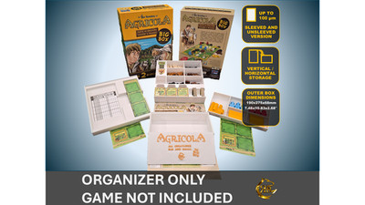 Agricola: All Creatures Big and Small Big Box - 3D gedruckter Organizer - Einsatz
