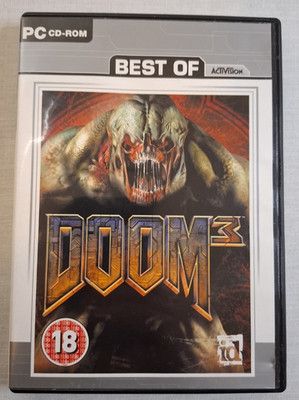 Doom 3 PC CD-ROM komplett 3 Disc Set mit Handbuch Best Of Edition id Software