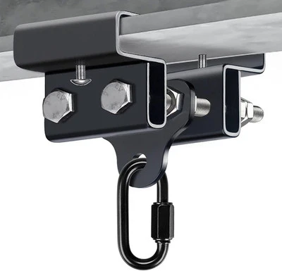 BeneLabel Boxsack Aufhänger, Halterung Balken Schwenkbar Befestigung Karabiner