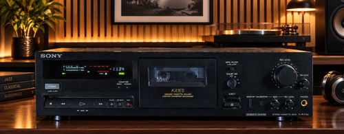 Sony TC-KA1ES 3-Head cassette deck Dolby S, B, C HX Pro Serviced Sounds Amazing!