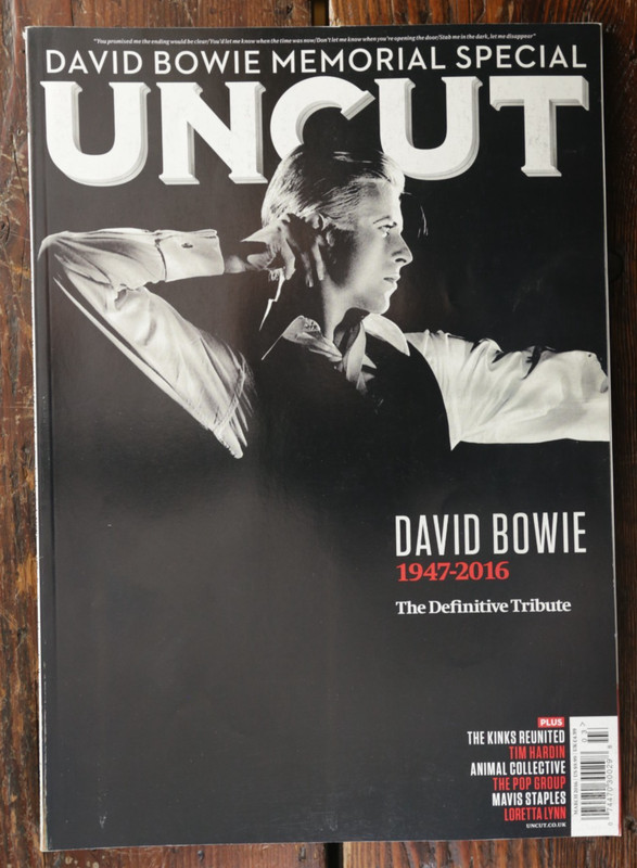 UNCUT MAGAZINE Take 226 MARCH 2016 David Bowie LORETTA LYNN Tim Hardin Used
