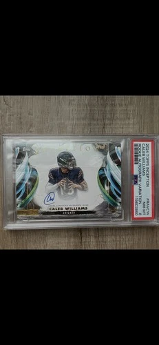 2024 Topps Inception Caleb Williams Rookie RC Auto PSA 8! POP 7! None Higher!!!