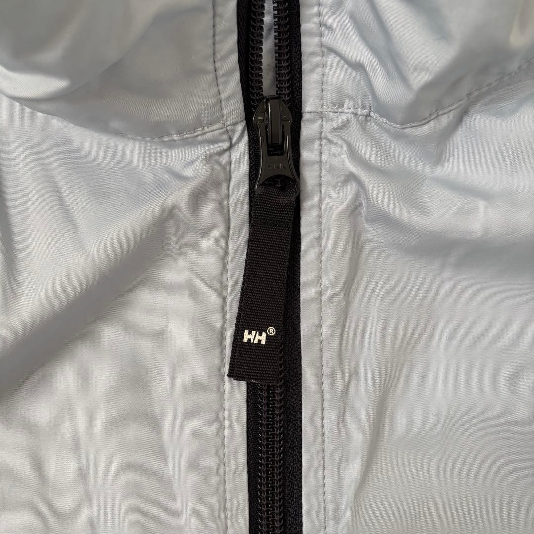 Helly Hansen Gray Nylon Jacket with Drawcord L Sp… - image 3