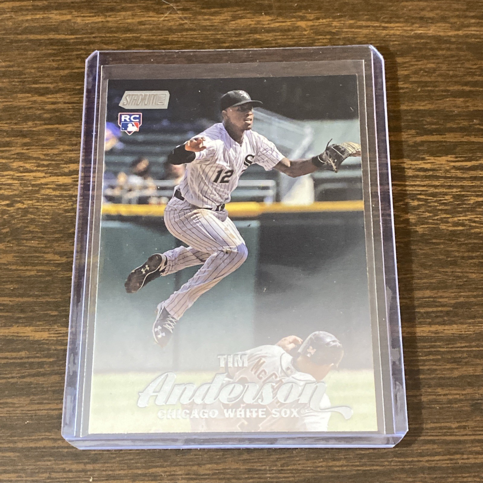 Tim Anderson #121 Baseball Cards 2017 Stadium Club trading card — raw and PSA graded price guide