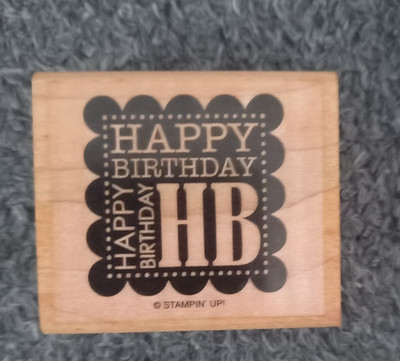 Markenloser Stempel - Happy Birthday