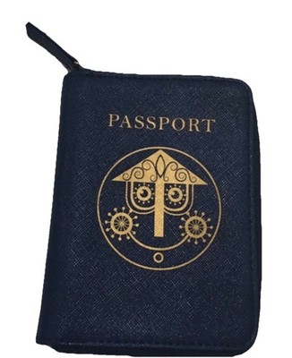 Disney Parks It s A Small World Passport Shaped Wallet Holder New
