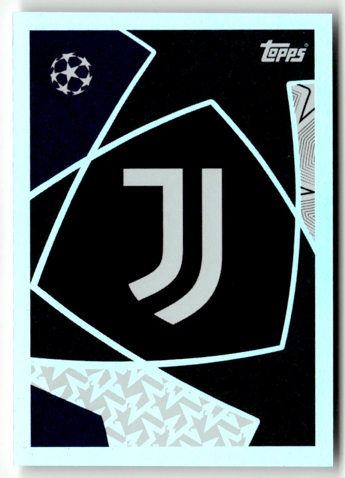STICKER BADGE FOIL ECUSSON JUVENTUS CALCIO 89 1989 EUROFLASH FIGURINE RARE