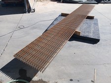 Steel Grating - 19" x 12' x 1-1/2" - Walkway, Drain Cover, Decking