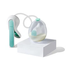 Willow Wave - Wearable Manual Breast Pump - Fits Fully in Bra - Ergonomic Ha...