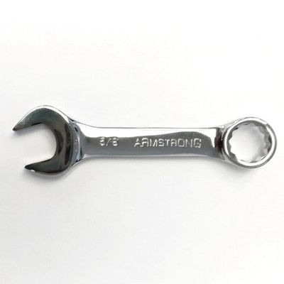 Armstrong 25-170 5/8'' 12 Point Full Polish Extra Short Combination Wrench USA