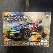 1/16 RC Cars 45 KPH, 4WD All Terrain RC Truck, Offroad High Speed Remote Control