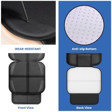 Car Seat Protector 2-Pack, Waterproof Fabric