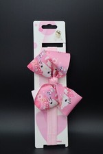 2 Pack Kids Girls Toddler Baby Cute Flower Elastic Headband Hair Band Accessorie