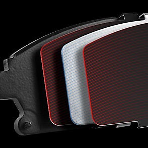 Powerstop Z17 Evolution Ceramic Front+Rear Brake Pads+Hardware PS106451 - Picture 3 of 3