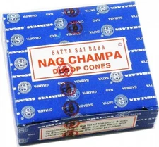 Cultural Exchange Satya Sai Baba Classic Nag Champa Incense Cones