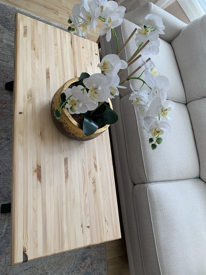 Mesa bloque carnicero hecha a mano Foto 4 de 4