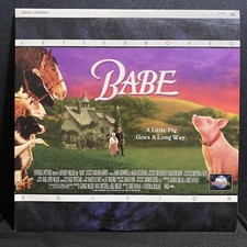 Babe Laserdisc NTSC Widescreen 42692 WS LD Laser Disc Letterbox Pig