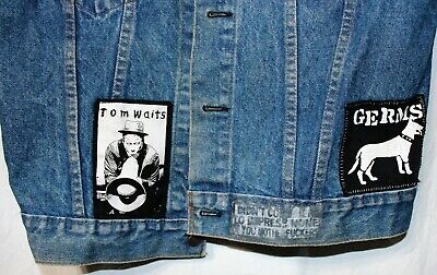 【MIMTHEWARDROBE】 Dreaming Back Print Denim Trucker /追跡付 KILL CITY DENIM ROCKER PUNK ROCK JEANS JACKET VEST Custom S
