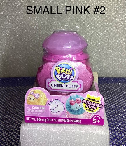 PIKMI POP SURPRISE BUBBLE DROPS CHEEKI PUFFS DOUGHMIS BODY SHIMMER NEW WITH TAGS - Picture 14 of 46