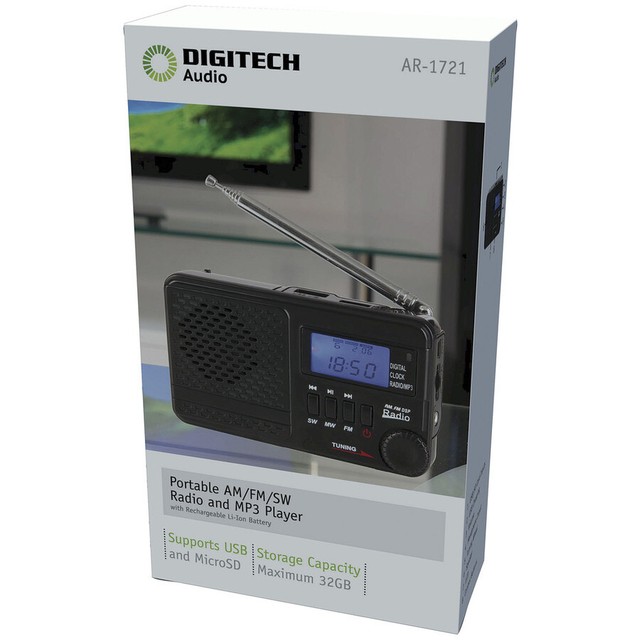 DigiTech AR1721 AM/FM Portable Digital Radio for sale online eBay