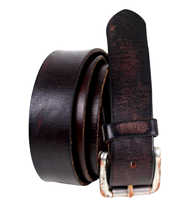 j crew leather dress belt J.CREW BROWN GENUINE 1 1/4