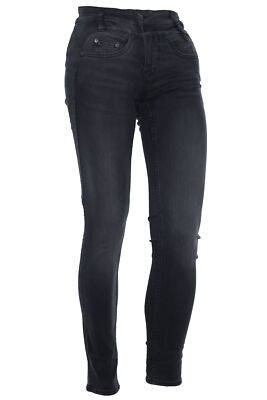 Herrlicher Sharp Slim Jeans Elasticizzati Donna Reused Denim Metà