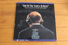 QUIZ SHOW LASERDISC LD LETTERBOX A ROBERT REDFORD FILM 